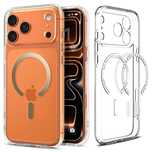Etui Spigen Ultra Hybrid MagSafe na iPhone 17 Pro - przezroczysto-złot