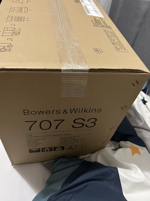 Bowers and wilkins 707 s3 nowe fabrycznie, zamiana eversolo nowy