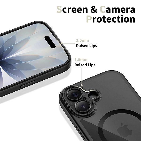 Tech-Protect Magpeak Magsafe Cc Iphone 17 Black/Clear