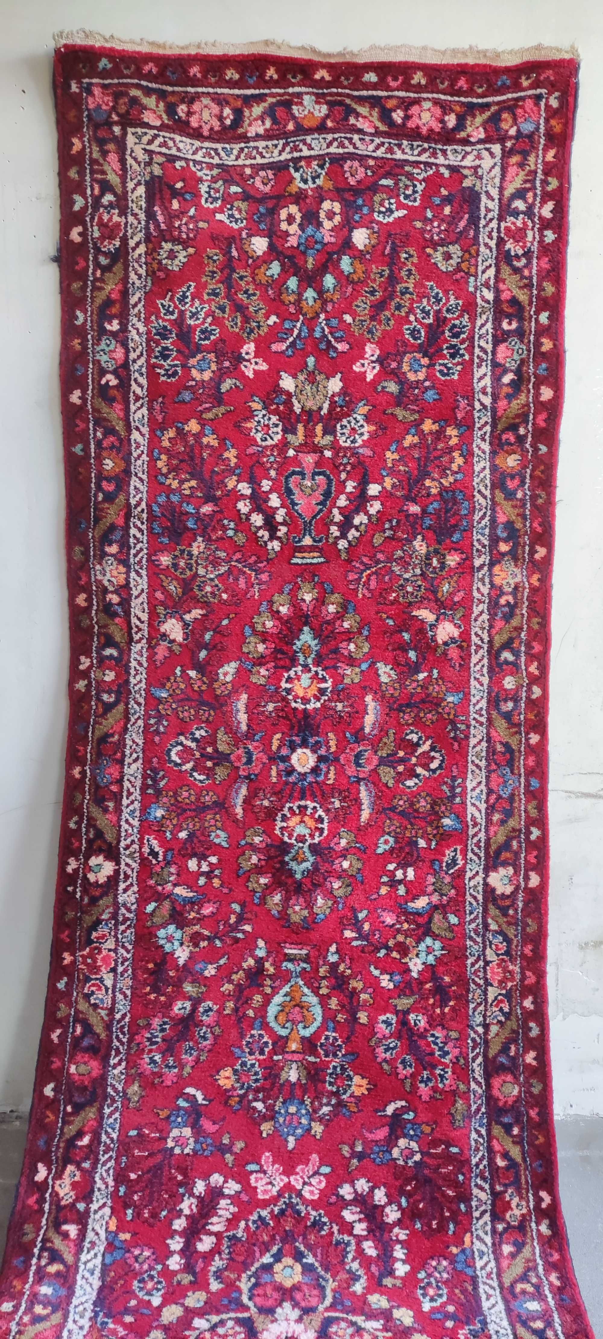 Perski chodnik, dywan wełniany 400/80 ,stan sklepowy