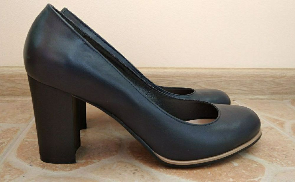 Туфли женские кожаные 40р.