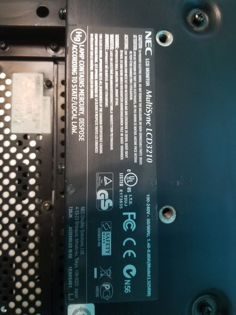Монитор NEC LCD 3210 монітор 32"