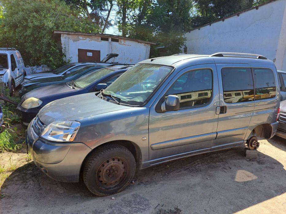 Citroen Berlingo 1,6 HDI, CZĘŚCI  , maska, rozrusznik, belka, SILNIK