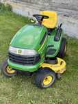 Traktorek John Deere LA115 19km