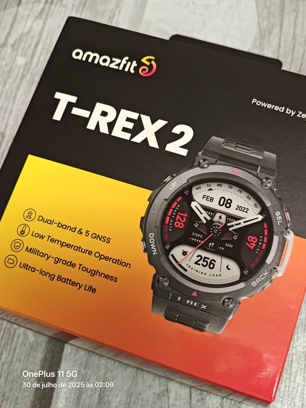 Smartwatch Amazfit T-Rex 2 (Novo)
