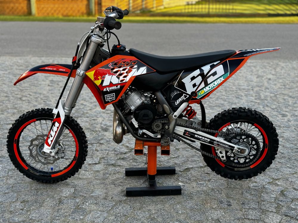 KTM SX 65  model 2013 bardzo ladny stan