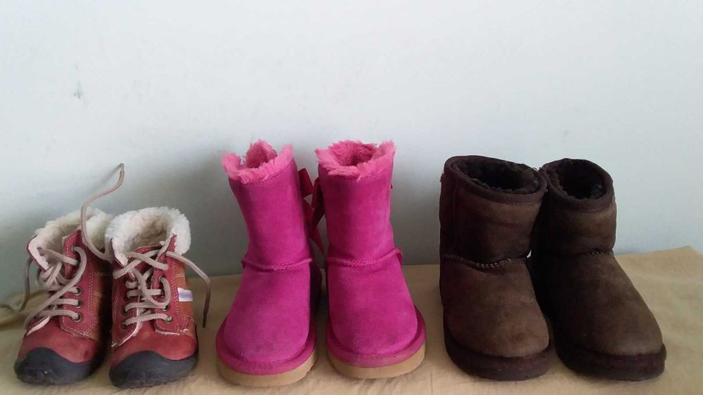 Черевички,чобітки угі дитячі-овчина нат-Ugg Australia-17,18см.;20/12,5