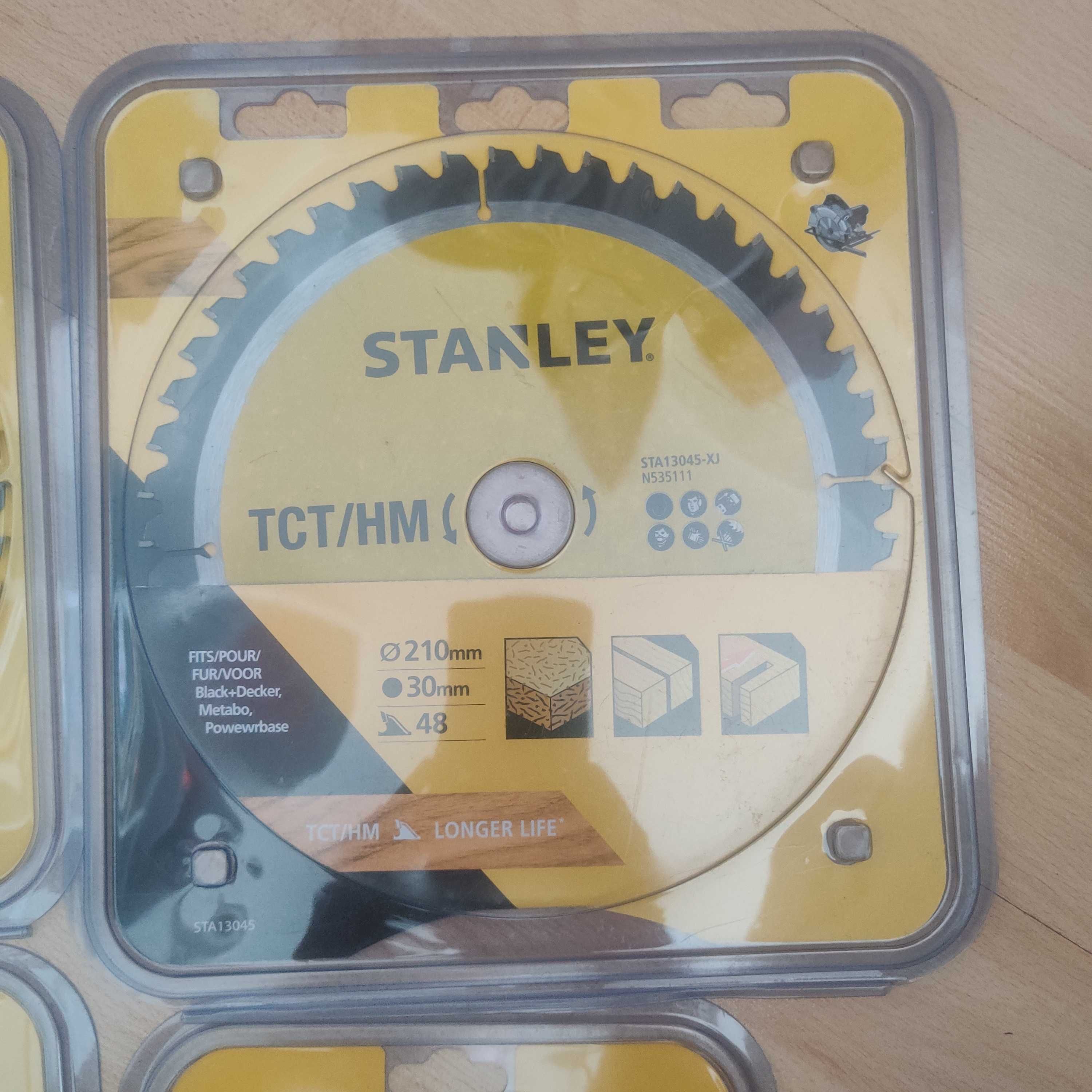 Piły tarczowe do drewna  STANLEY TCT/HM 140 - 210 nowe