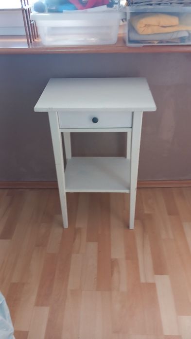 Stolik drewniany IKEA blat 46x35 wysokość 70 cm