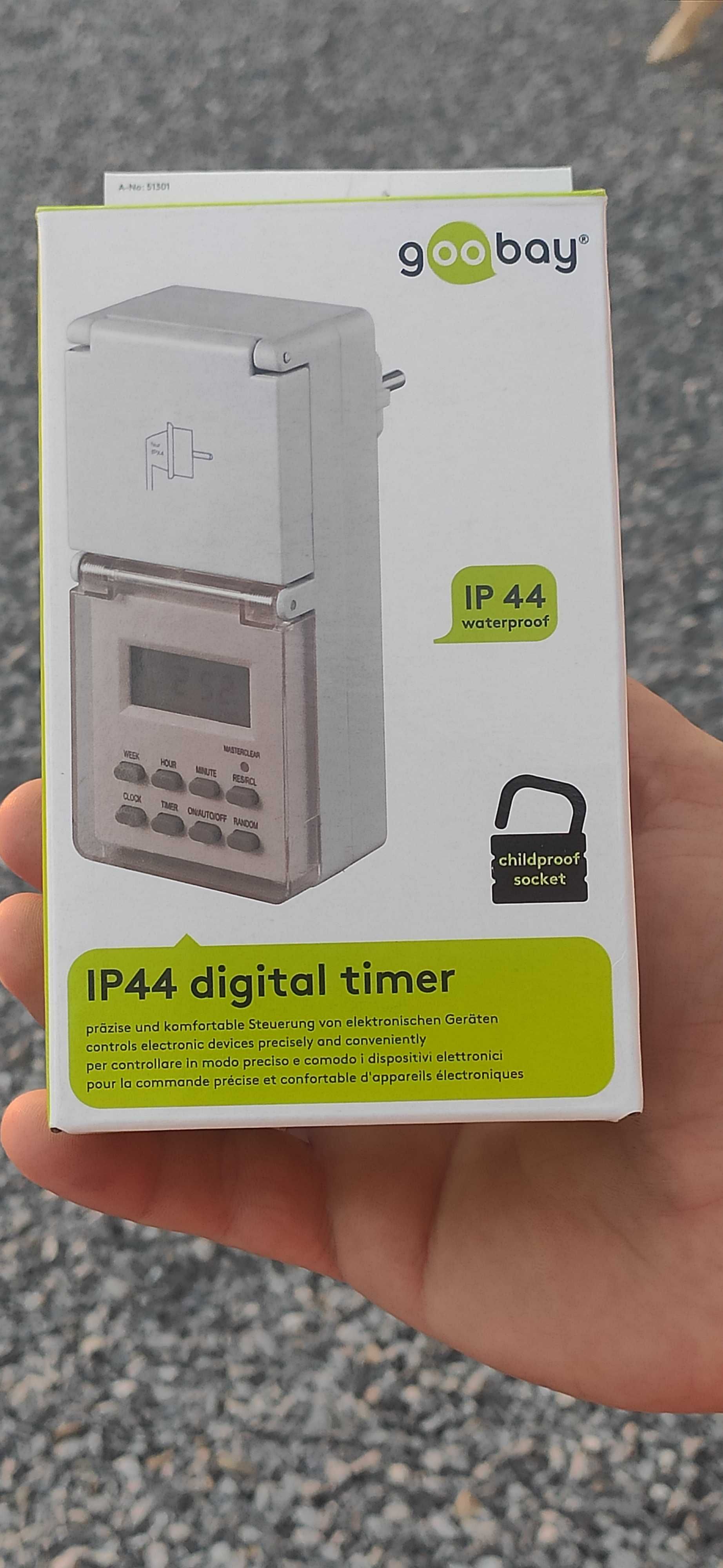 Programator czasowy IP44