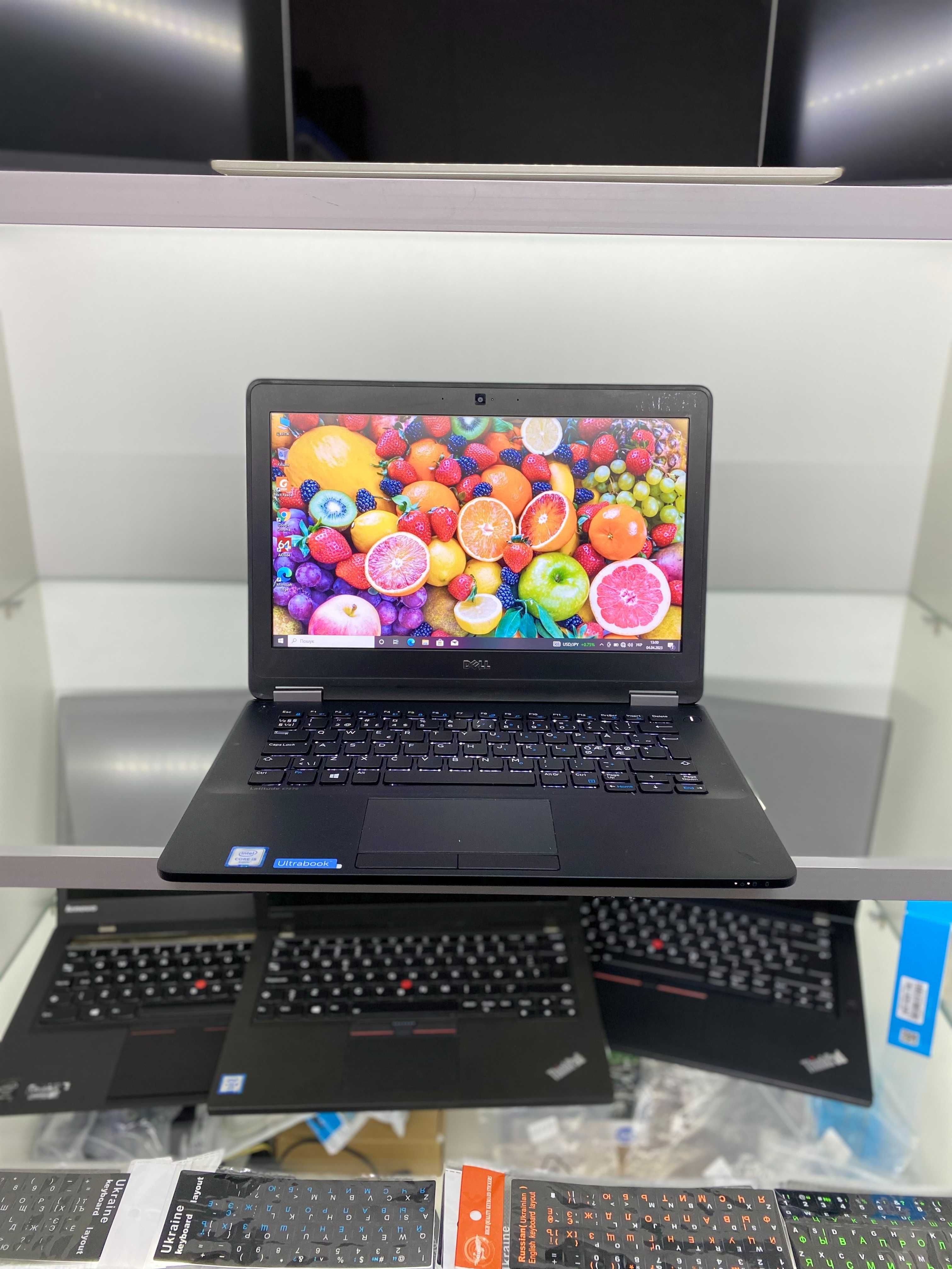 ОПТ! Компактний ноутбук Dell Latitude E7270/i5-6300U/8GB/SSD 128