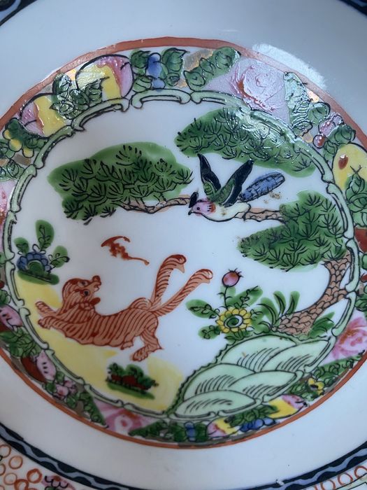 Prato de Porcelana chines antigo