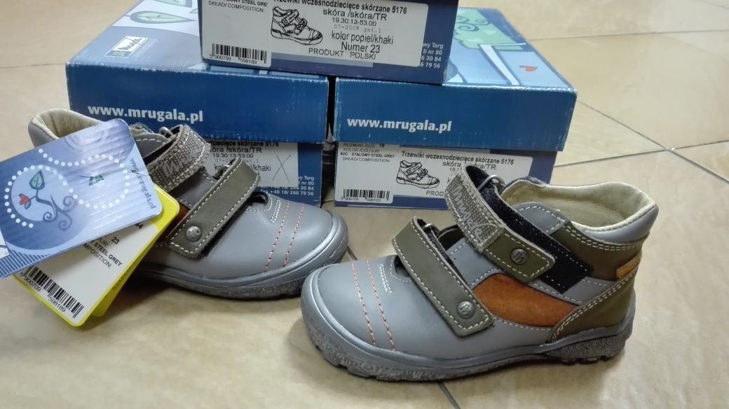 NOWE buty trzewiki Mrugała rozmiar 19