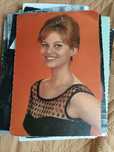 2x stara pocztówka CLAUDIA CARDINALE