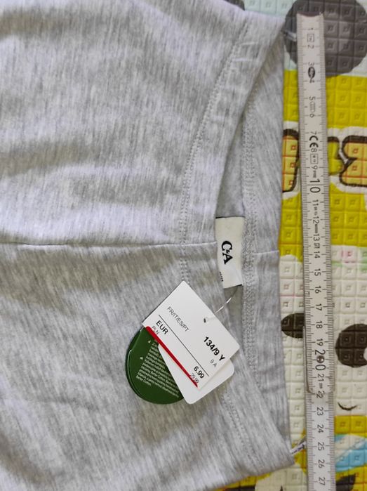 Nowe, legginsy, getry dla dziewczynki, lekko ocieplane, 122/128, c&a