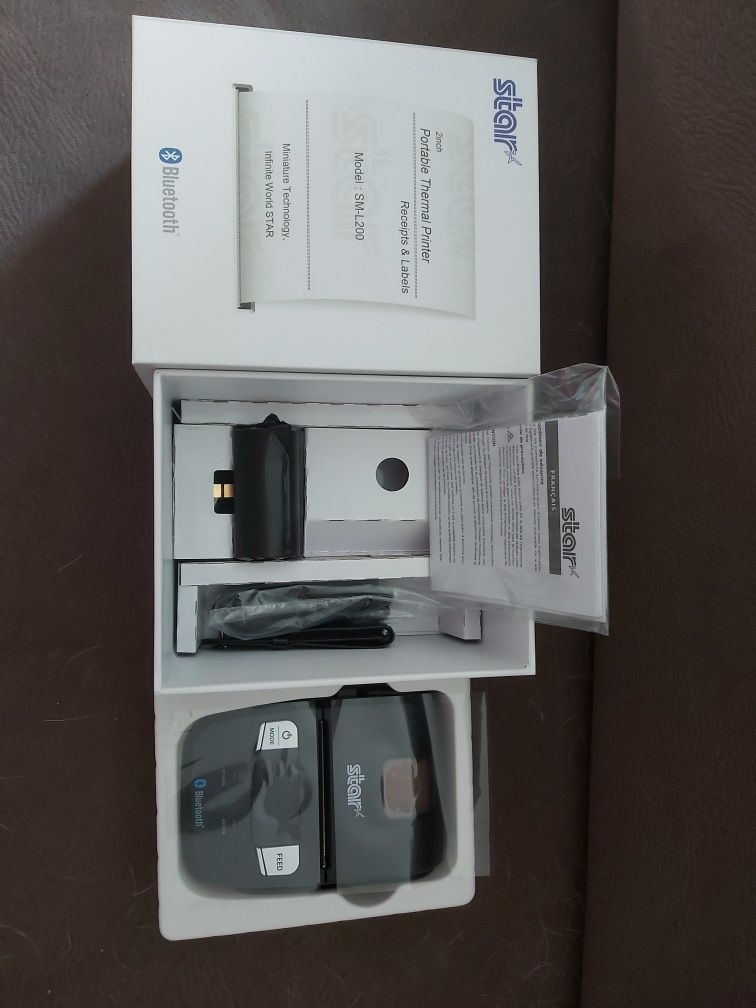 Кассовый аппарат-принтер мобильный Bluetooth для чеков.