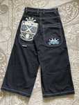 jnco jeans crown cannon jet black