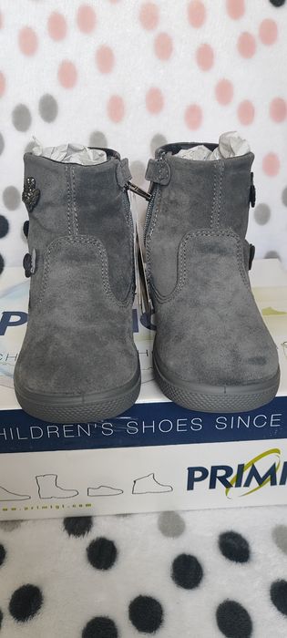 Primigi 27 nowe botki trzewiki przejściowe jesienne skóra gore-tex