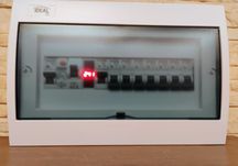 Skrzynka elektryczna rozdzielnia rozdzielnica 1f