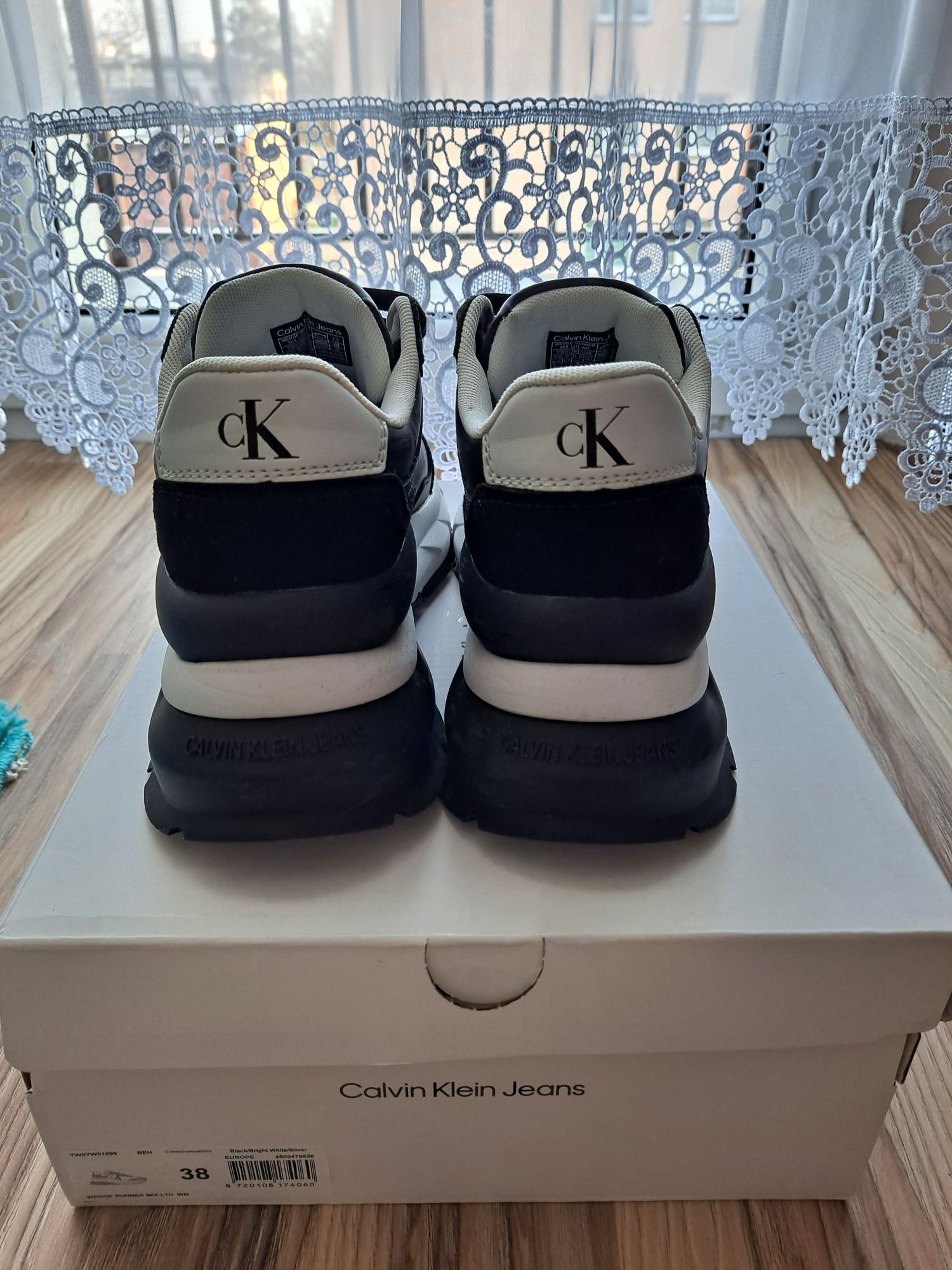 Buty sneakersy Calvin Klein 38,na gwarancji