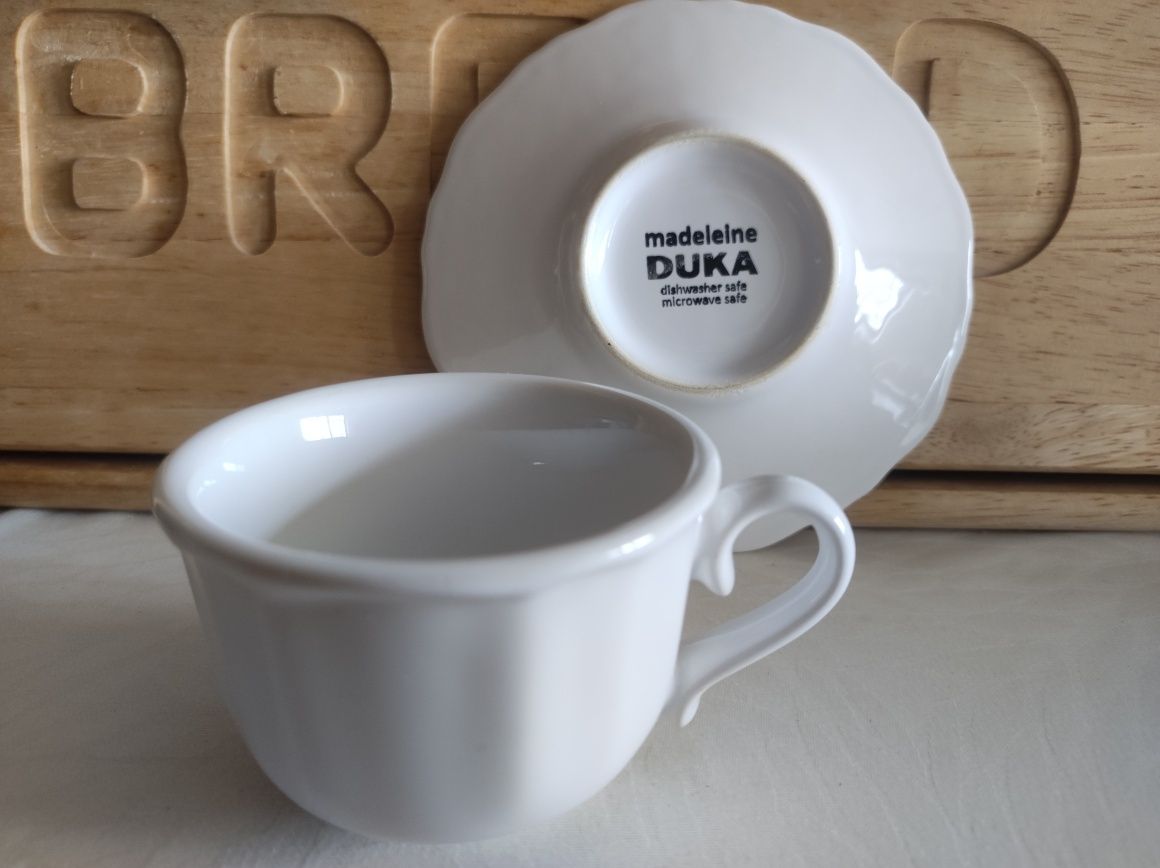 Filiżanka ze spodkiem do kawy espresso nespresso Duka Madeleine cup