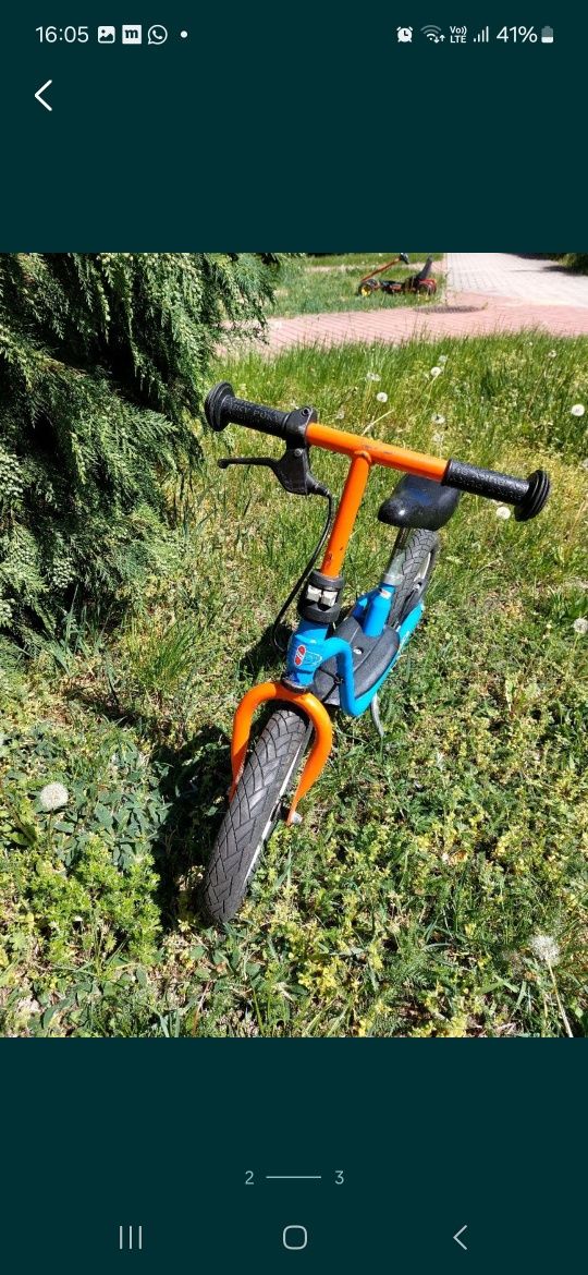 2 Rowerki  biegowe  Puky 12cali