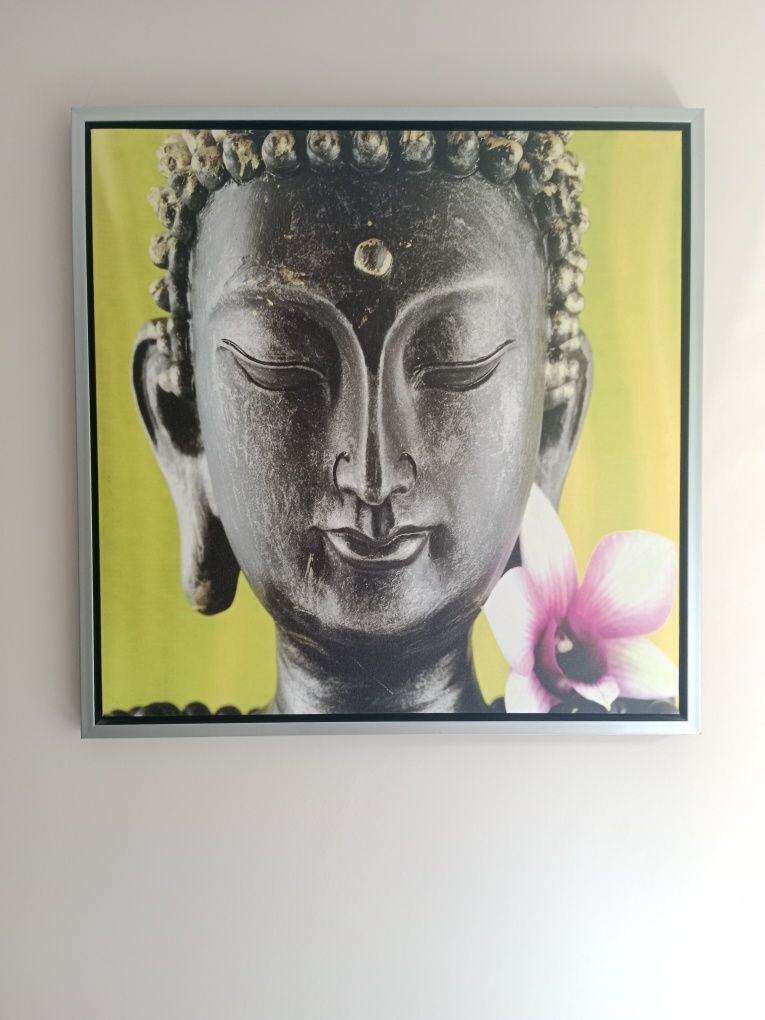 Obraz na płótnie Budda 67.5 x 70 cm