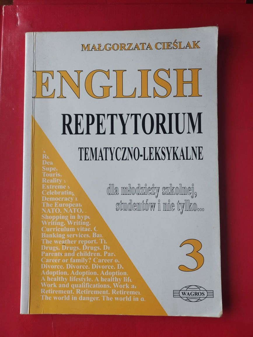 Angielski - repetytorium tematyczno-leksykalne 3