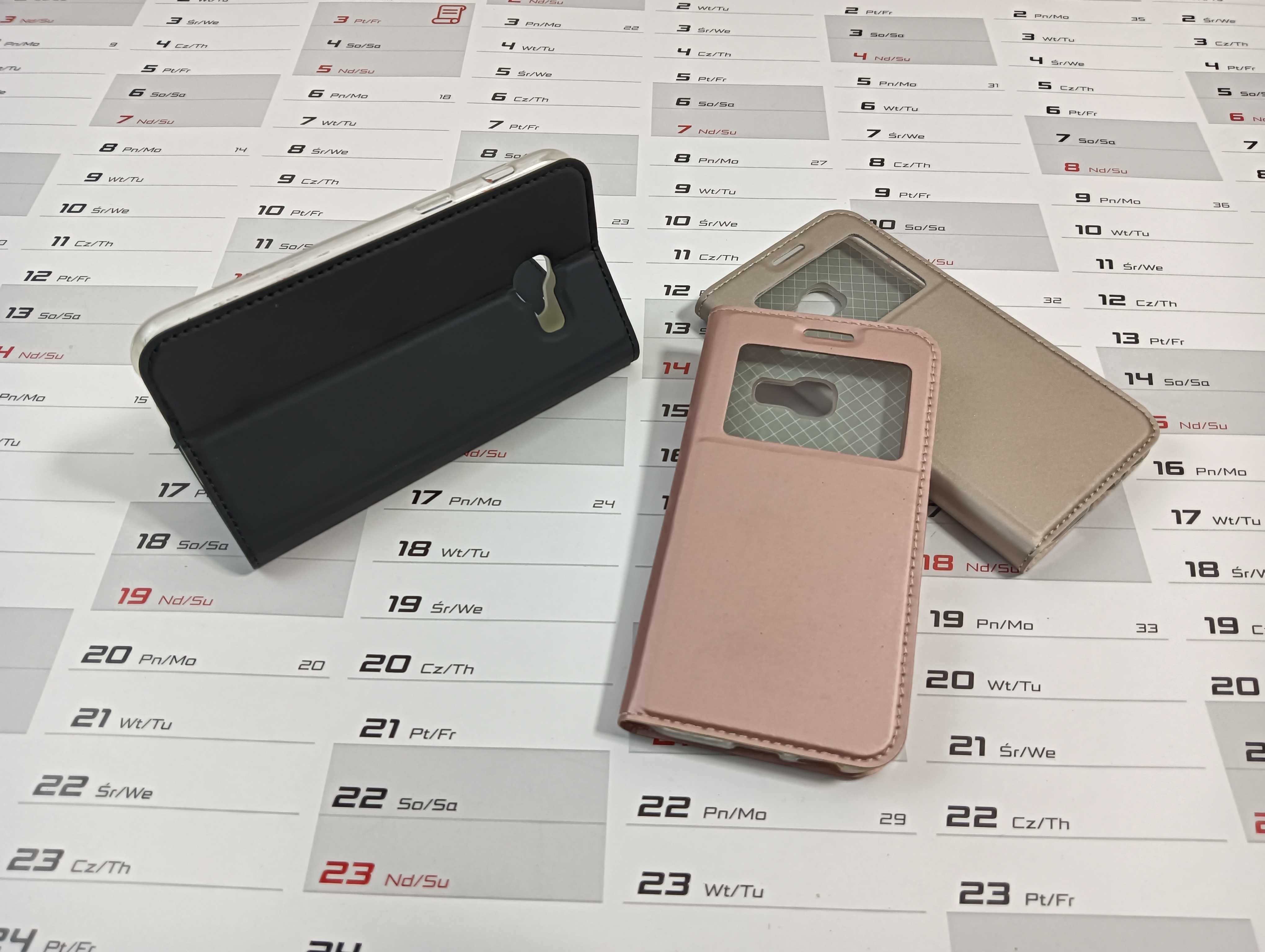 Etui Book do telefonu Samsung Galaxy A3 2017 + Szkło Hartowane