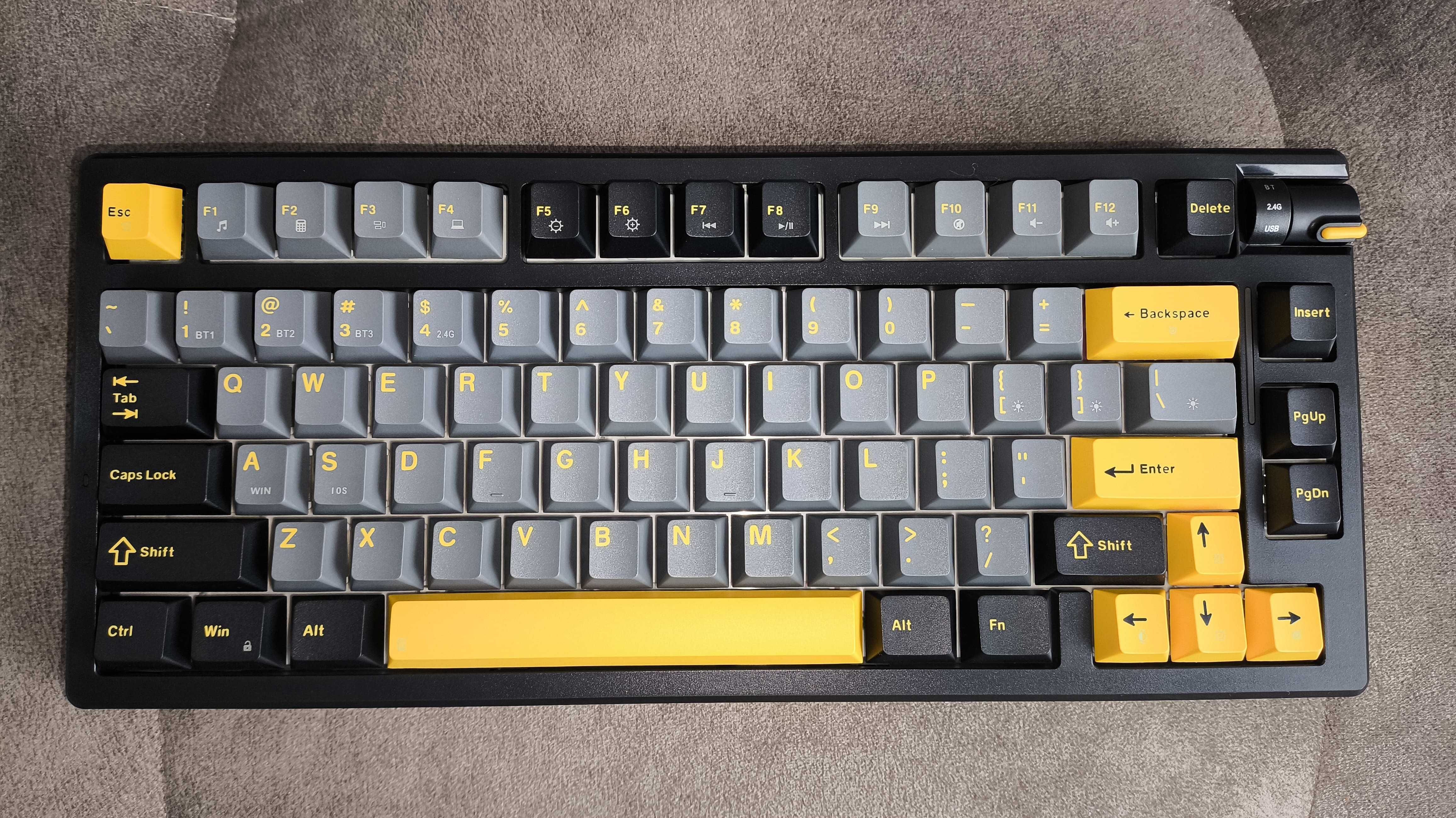 klawiatura Marvo KG958W Meqa 80W (PBT, hot-swap, 3 rodzaje łączności)