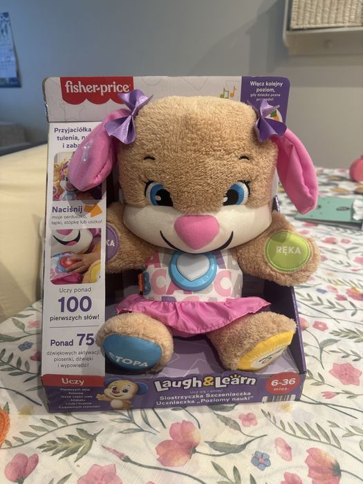 Szczeniaczek uczniaczek fisher price nowy siostra szczeniaczka