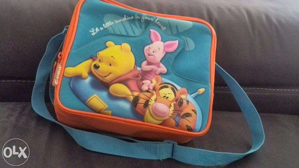 Lancheira winnie the pooh + mochila