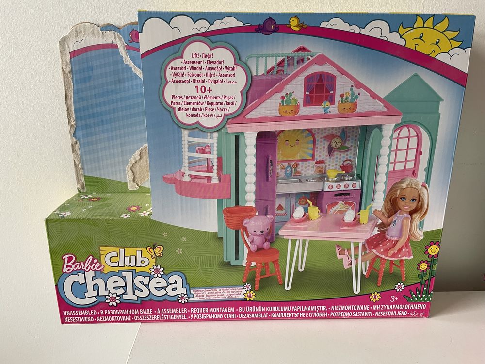 Barbie. Domek zabaw Chelsea z akcesoriami