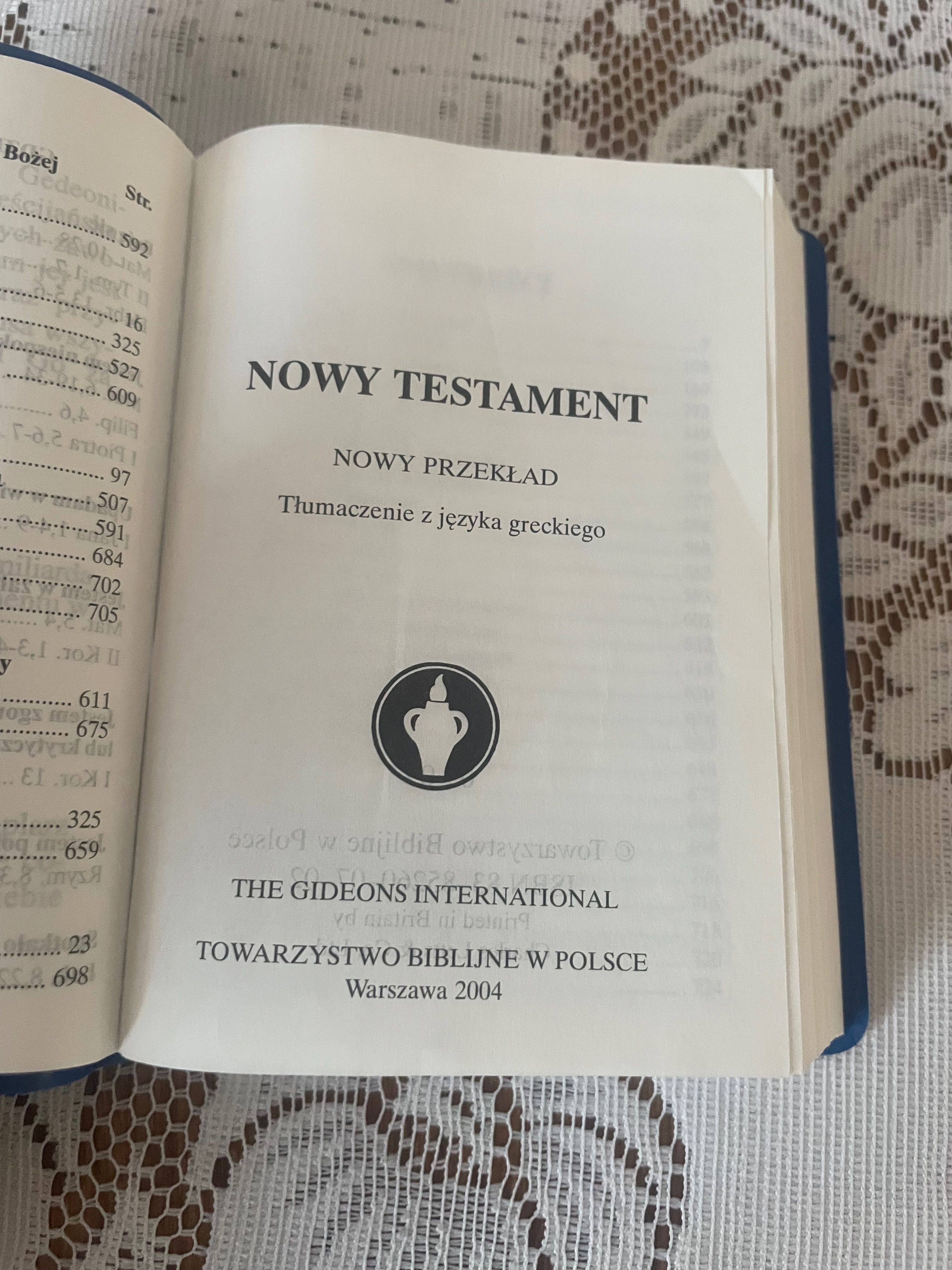 Nowy Testament biblia