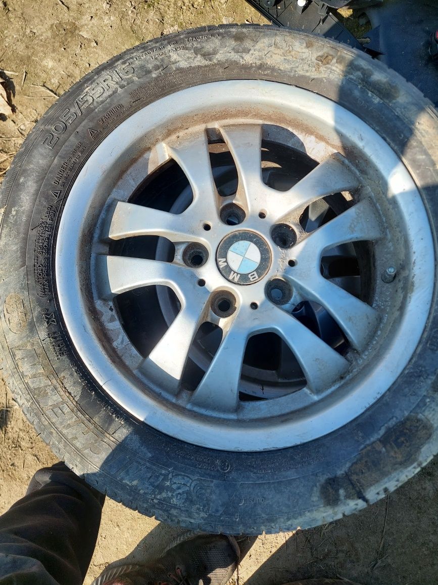 alusy alufelgi alu felga 16" bmw 5x120 e87 e90 e46 opony 205/55