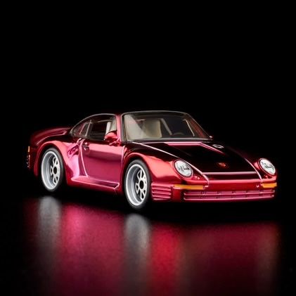 Hot Wheels RLC 1986 Porsche 959 • Limited Edition • Red • 1:64