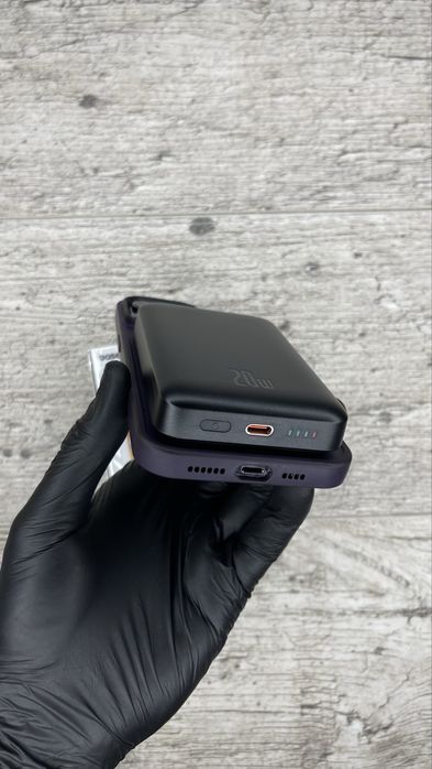 Магнитний павербанк Базеус Baseus magnetic 10000 mAh 20w швидка заряд