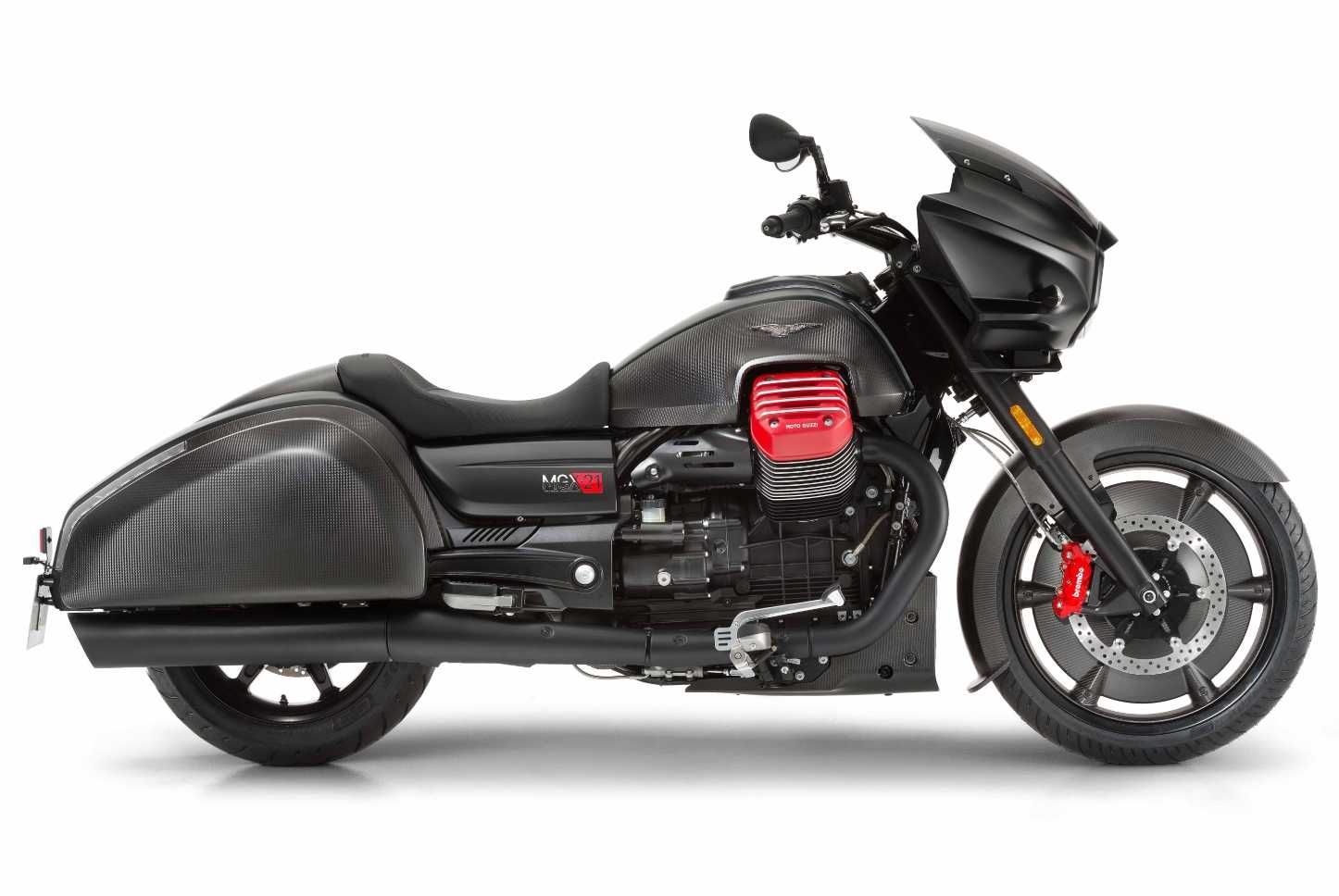 Nakładki Zbiornika Moto Guzzi California 1400cc Carbon Limitowane OEM.