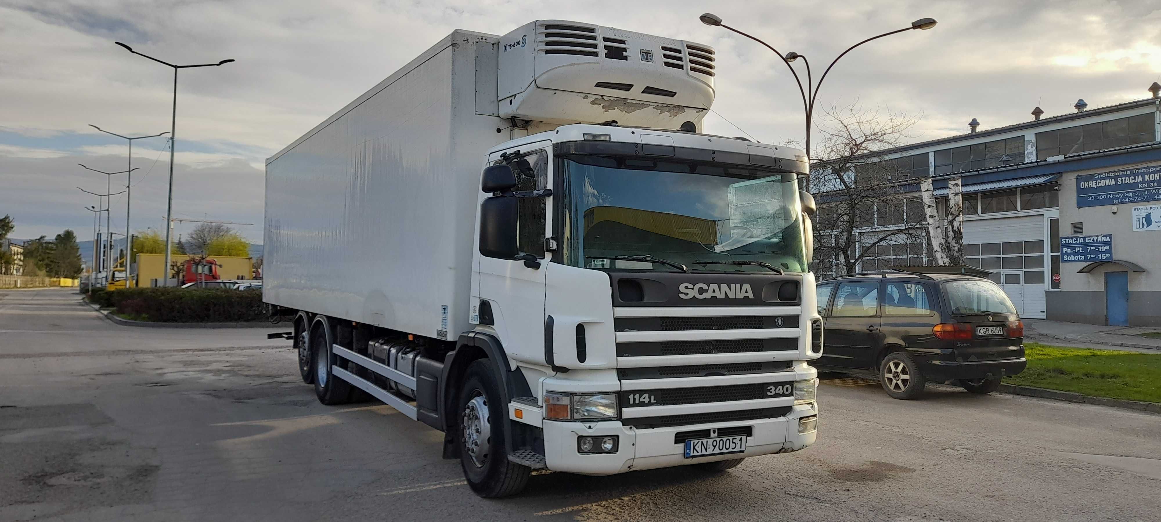 Scania P114 340KM chłodnia