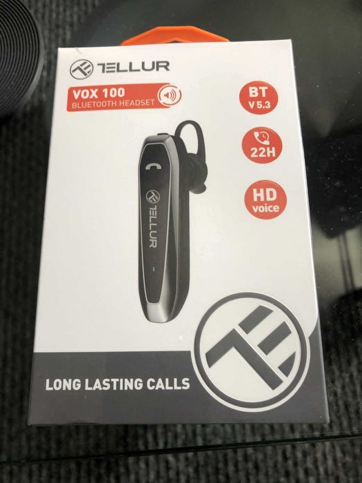 Słuchawka TELLUR Headset Vox 100 Czarny