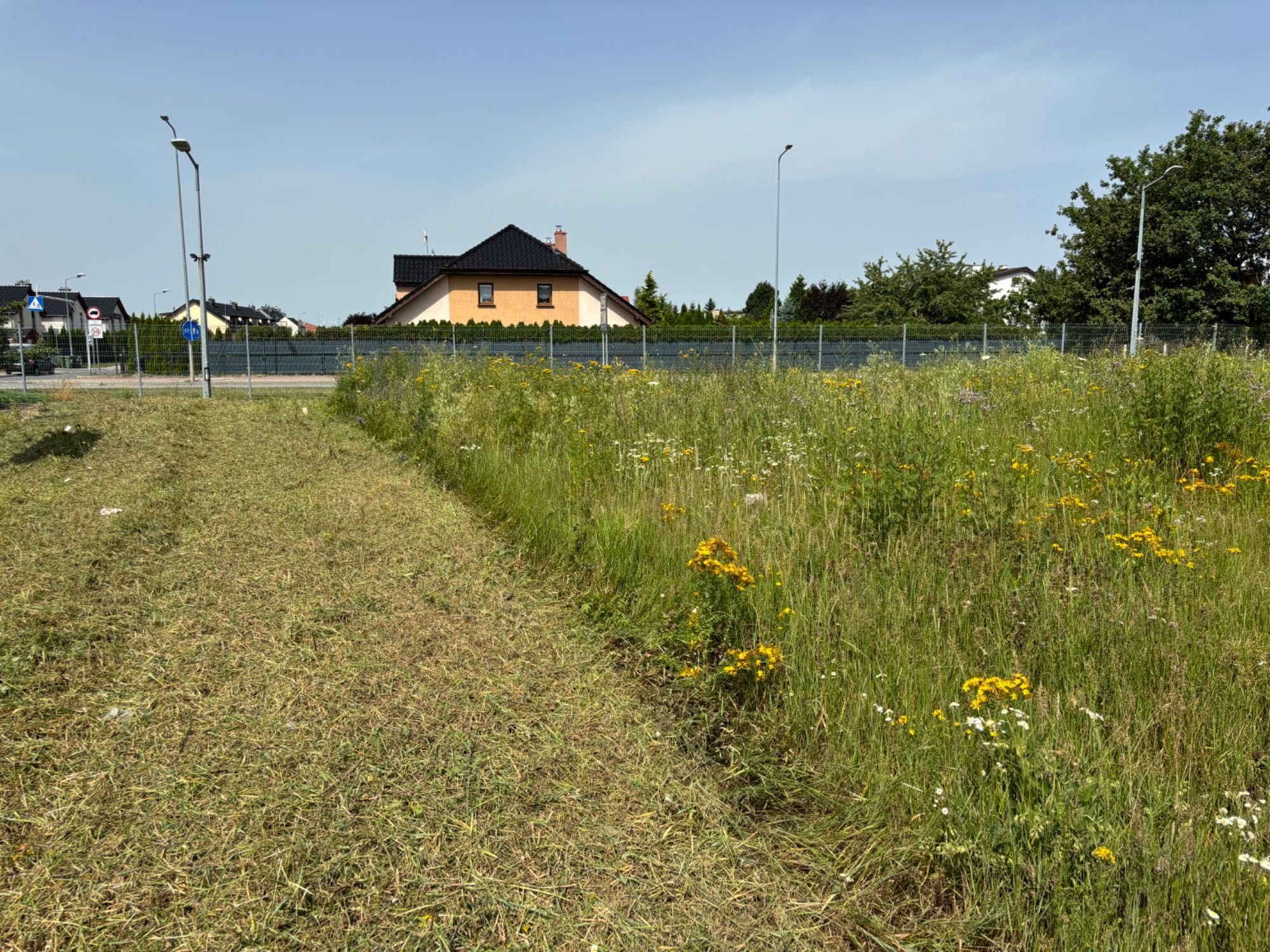 Koszenie mulczowanie traw nieużytków działek czyszczenie pod inwestycj
