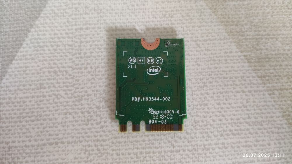 Karta sieciowa do laptopów intel 8265NGW