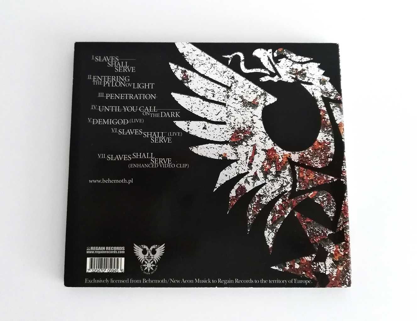 BEHEMOTH – Slaves Shall Serve CD + AUTOGRAFY Regain Rec Nergal UNIKAT
