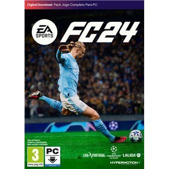 Jogo PC EA Sports FC 24- novo, 3 anos de garantia