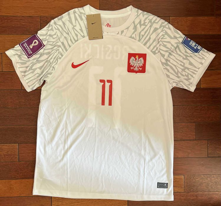 Kamil Grosicki koszulka reprezentacji z autografem + certyfikat auten.