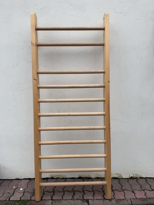 Drabinka gimnastyczna drewniana