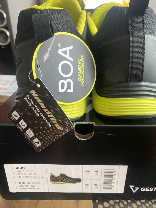 Buty ochronne / robocze Gesto Idum Waterproof System BOA  47 /31,3cm