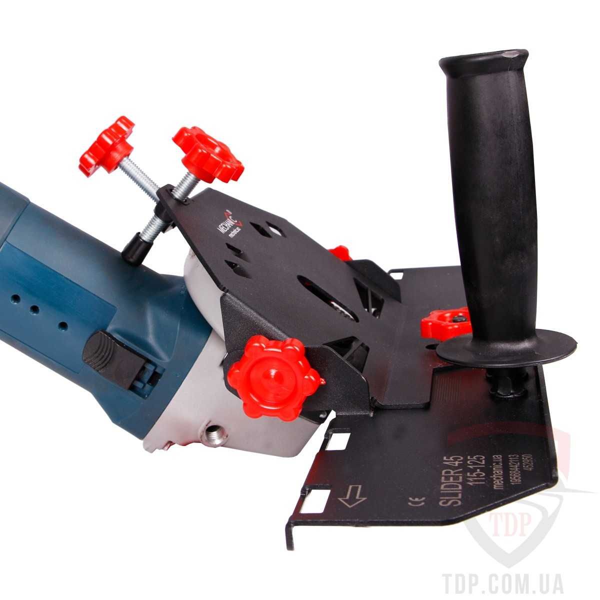 Mechanic Slider на УШМ 115-125 мм для різу під кутом 45 версія 2.0