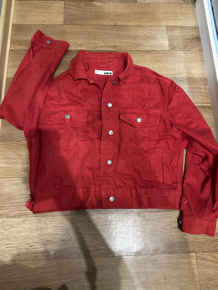 Джинсовий піджак Topshop , р. М оверсайз