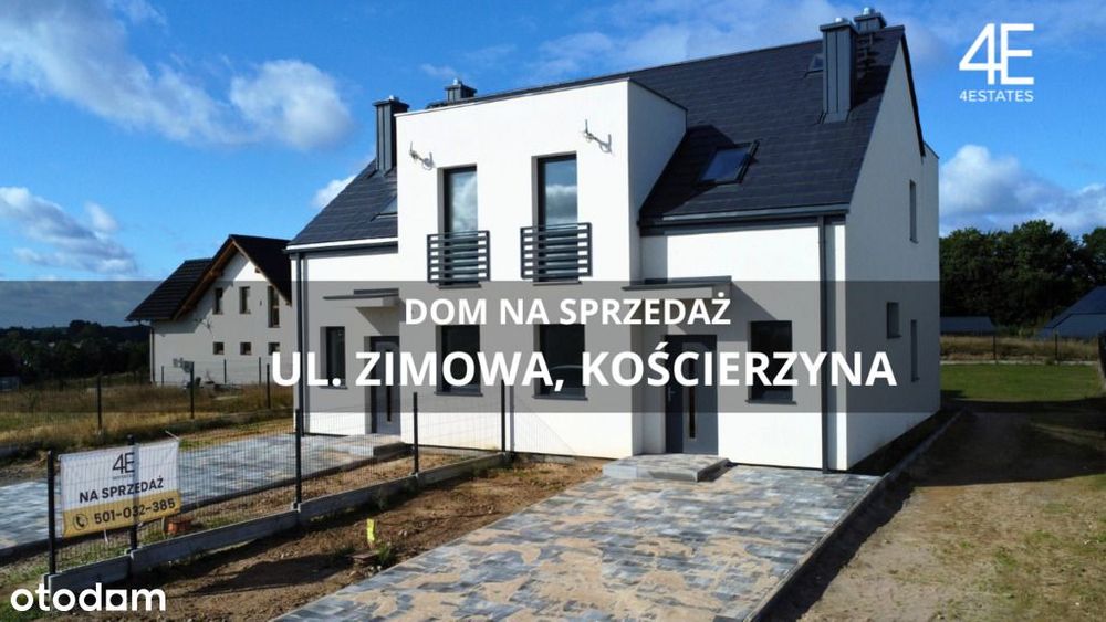 Okazja! Dom Na Sprzedaż! Ul. Zimowa, Kościerzyna